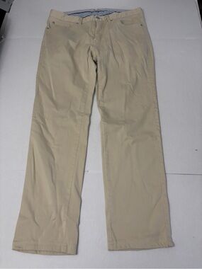 Peter Millar Pants Mens Size 33 Beige Cotton Modal inseam 30”